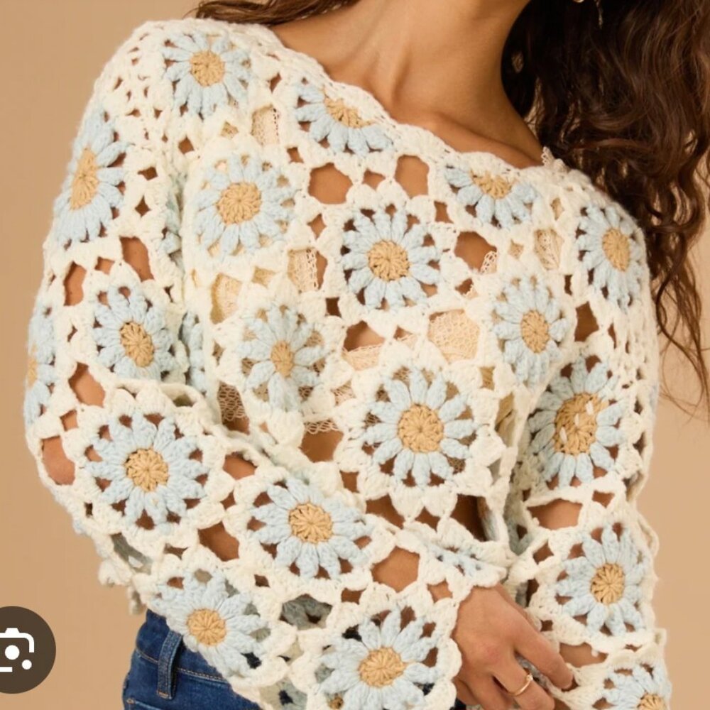 Crochet jumper